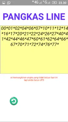 Togel Random Number android App screenshot 2